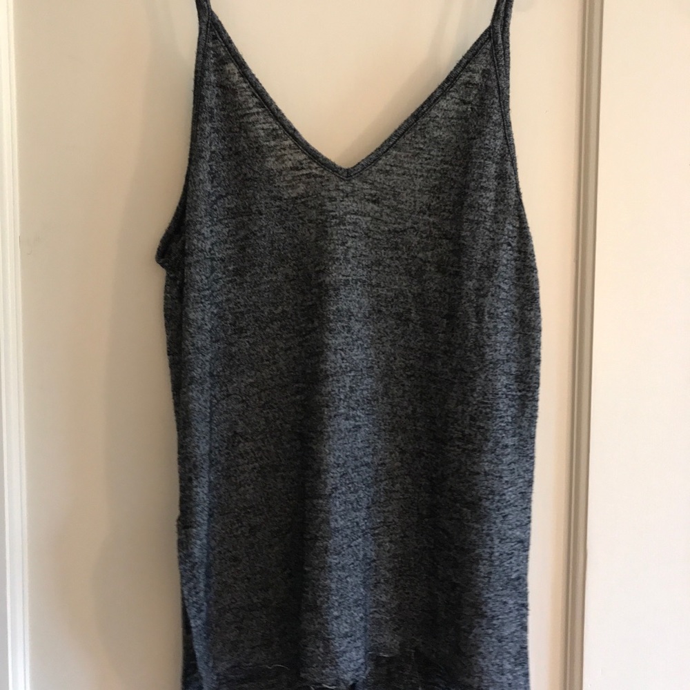 Project social T tank tops both grey and white